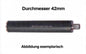 Premium Diamantbohrkrone 42 mm für Stahlbeton und Mauerwerk, 1 1/4" UNC Anschluss, 450 mm Arbeitslänge.